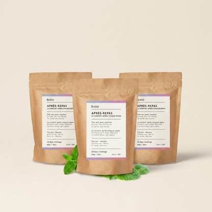 Trio de 3 sachets APRÈS REPAS Bothé, cure de 3 mois