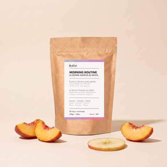 Sachet MORNING ROUTINE Bothé, infusion de pomme, carotte et pêche